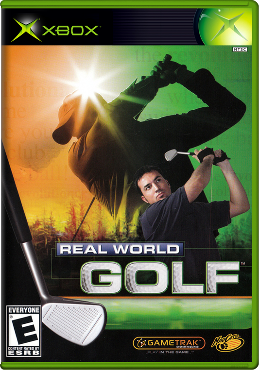Real World Golf Xbox Print Poster