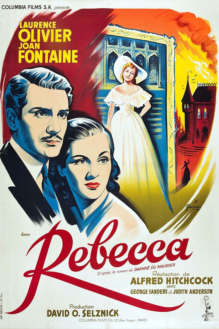 Rebecca 1940 Movie Drama Film Noir Mystery Wall Art Home Dcor Jigsaw Puzzle
