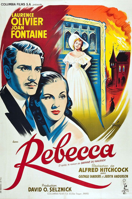 Rebecca 1940 Movie Drama Film Noir Mystery Wall Art Home Dcor Jigsaw Puzzle
