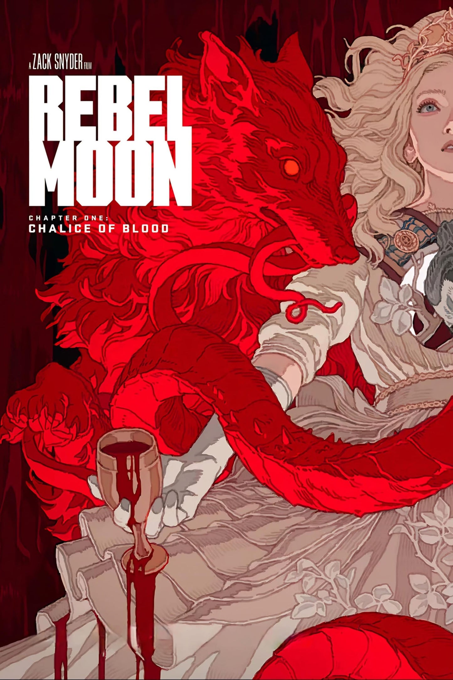 Rebel Moon Part One A Child Of Fire (2023) Movie Magnet