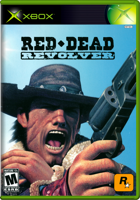 Red Dead Revolver Xbox Print Poster