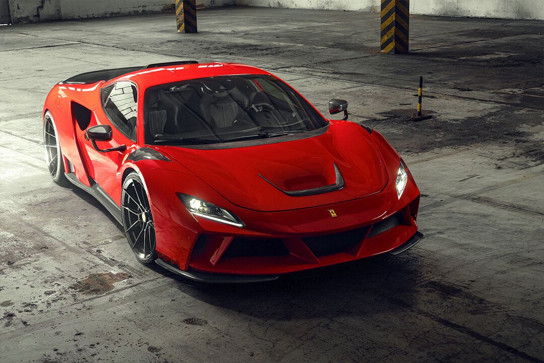 Red Ferrari Car F8 Tributo Art Home Decor Jigsaw Puzzle