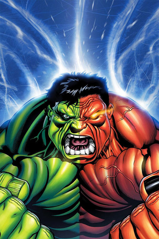 Red Hulk Issue No1 Cover Decor Wall Art Jigsaw Puzzle