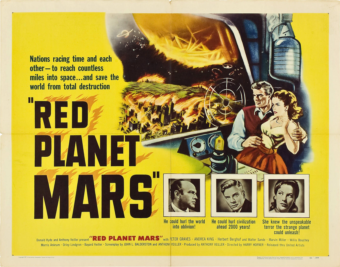 Red Planet Mars 02 Movie Magnet