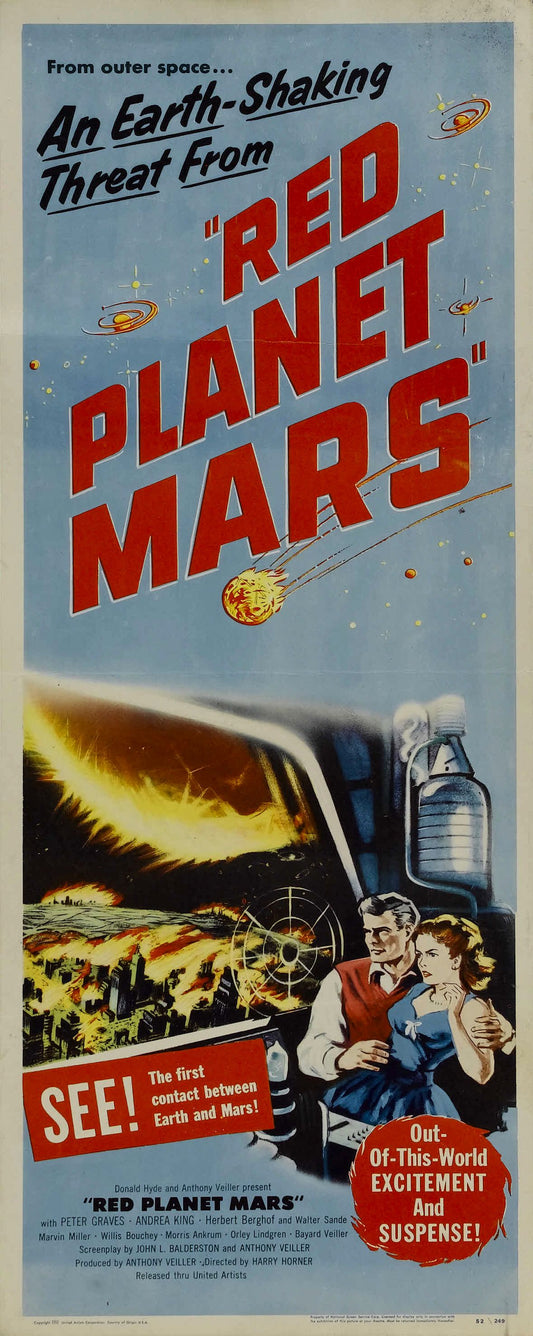 Red Planet Mars 04 Movie Magnet