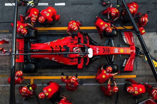 Red Racing Car Speed Car Sports Car Formula Superher Car Jigsaw Puzzle