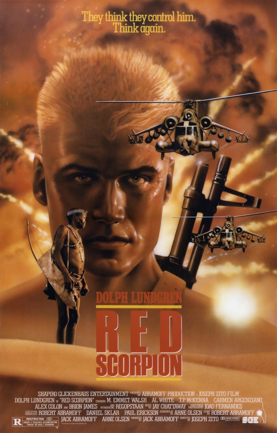 Red Scorpion 01 Movie Magnet