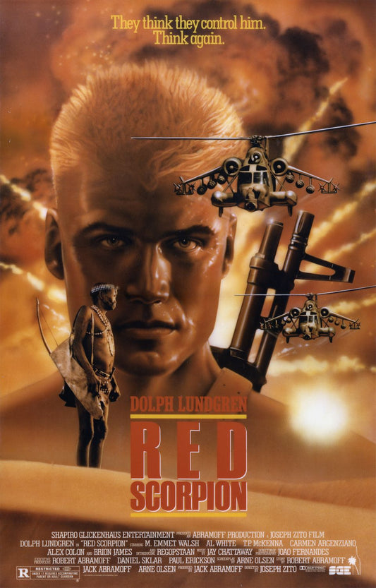Red Scorpion 01 Movie Magnet