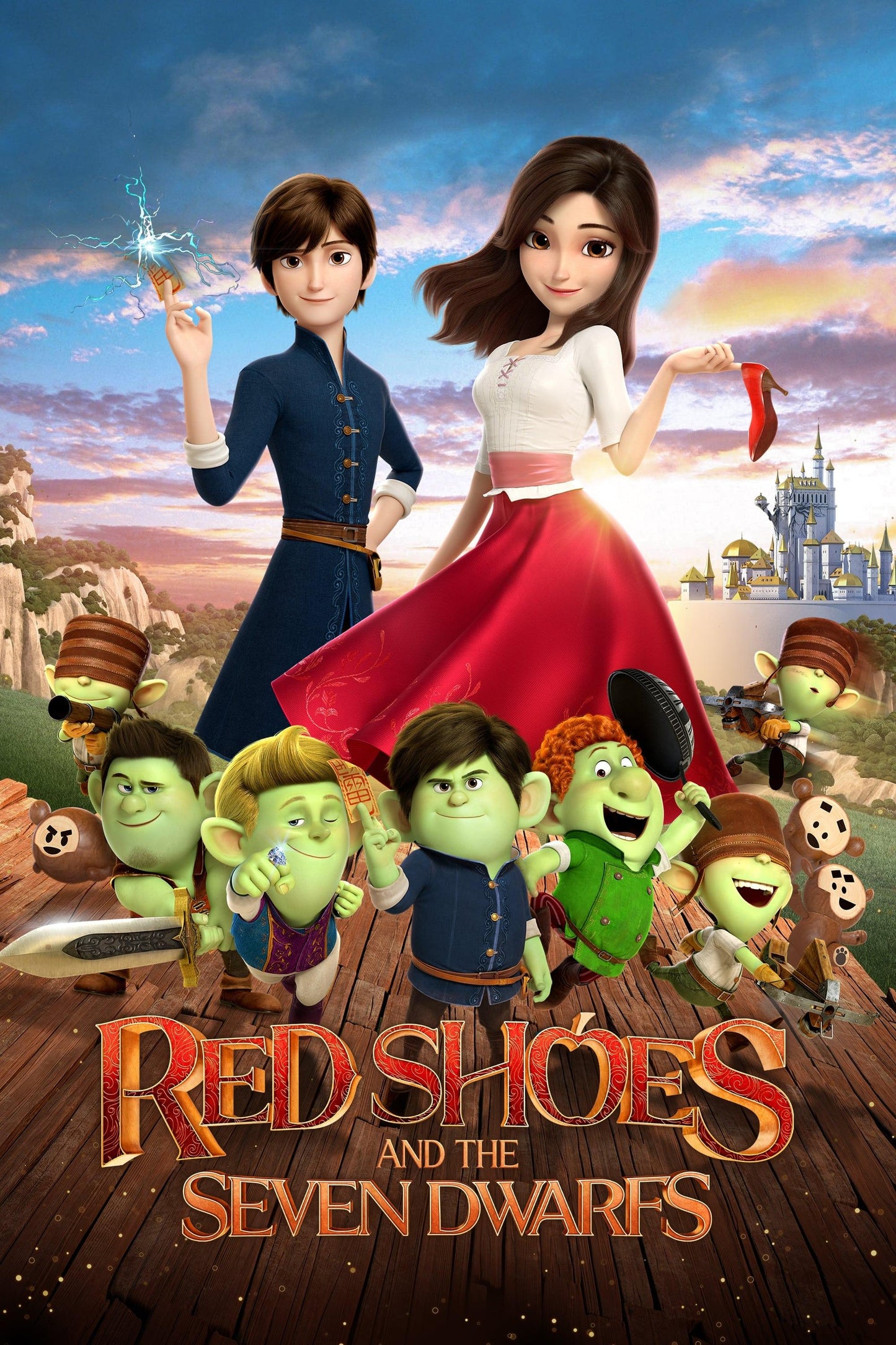 Red Shoes And The Seven Dwarfs (2019) Movie Magnet