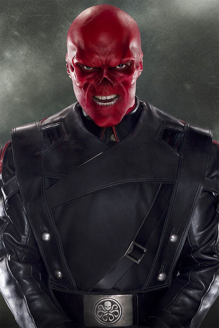 Red Skull Comics Character Scientific Genius Art Print Decor Jigsaw Puzzle