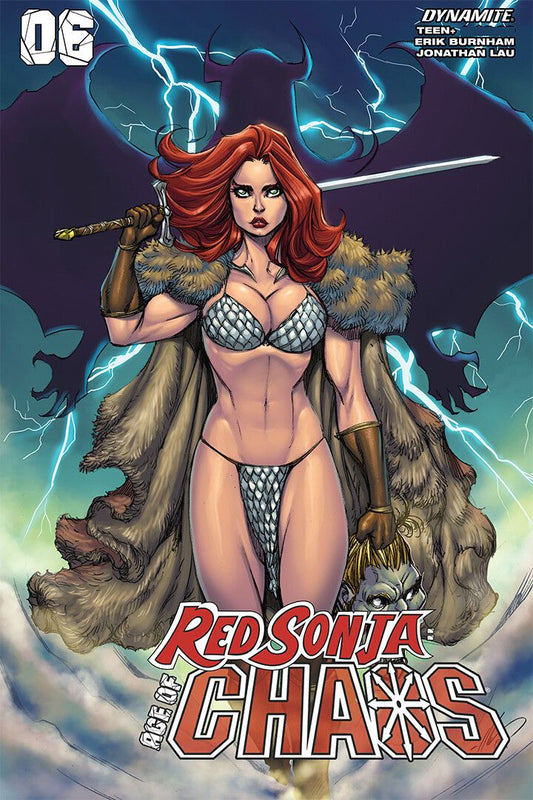 Red Sonja Age Of Chaos Decor Wall Art Jigsaw Puzzle