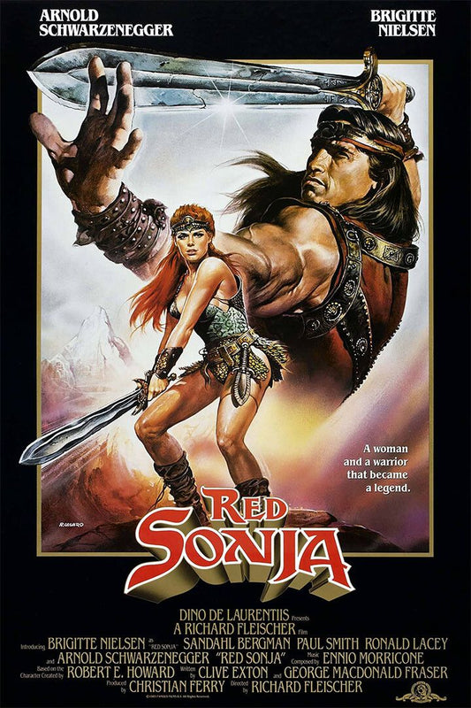 Red Sonja Movie Adventure Action Fantasy Jigsaw Puzzle