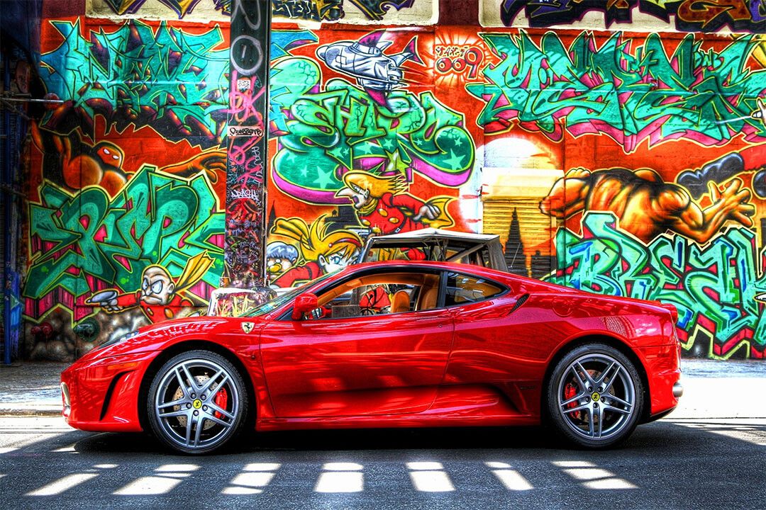 Red Supercar Sport Car Luxury Car Gift Jigsaw Puzzle