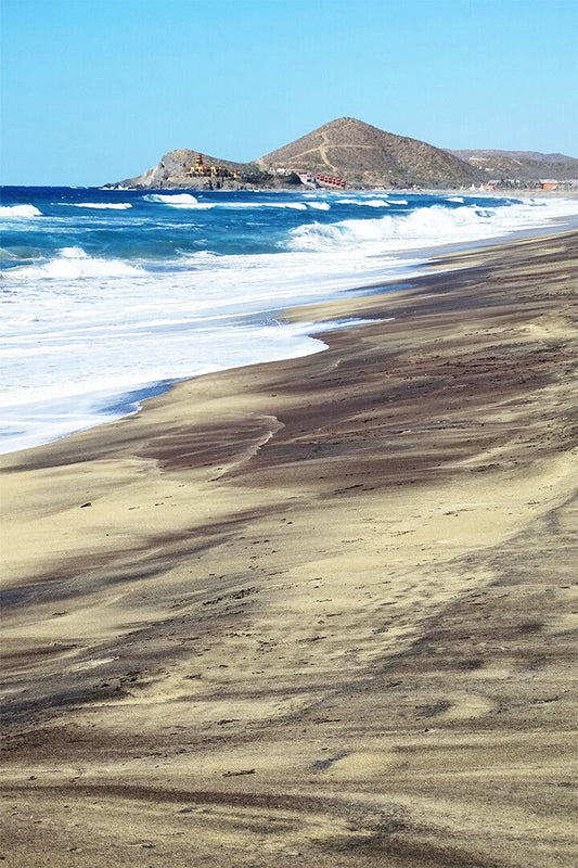 Red Tide In Baja California Sea Landscape Painting Print Jigsaw Puzzle