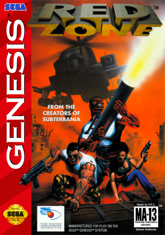 Red Zone (Usa) Genesis Print Poster