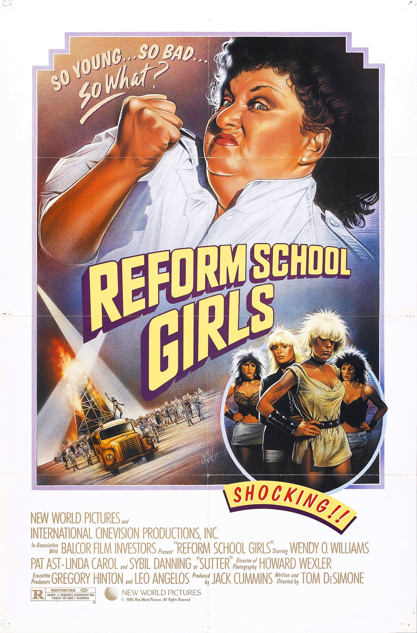 Reform School Girls 01 Movie Keychain