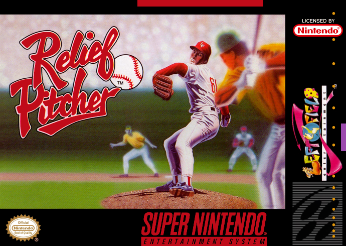 Relief Pitcher (Usa) Snes Keychain