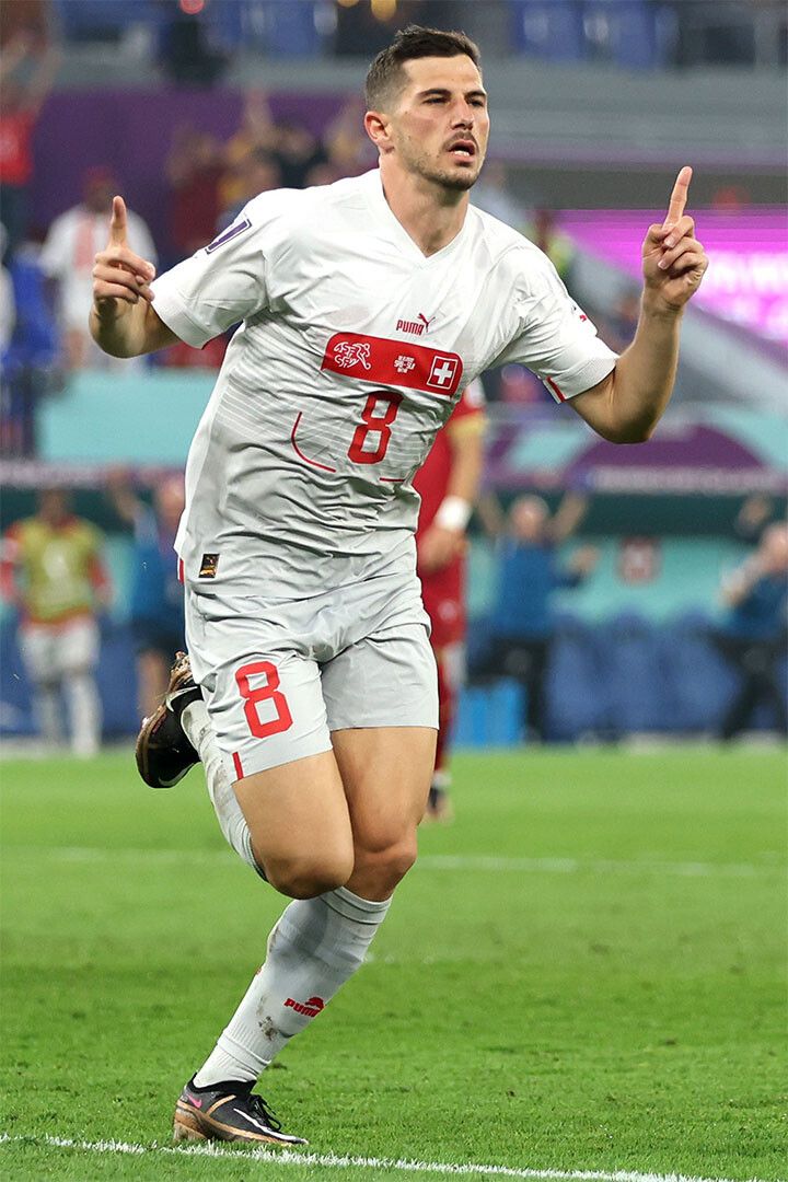 Remo Freuler Goal Celebration Switzerland World Cup Jigsaw Puzzle