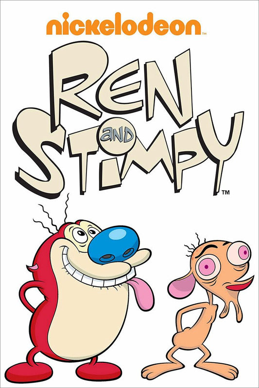 Ren And Stimpy Animated Show Art Print Decor Jigsaw Puzzle