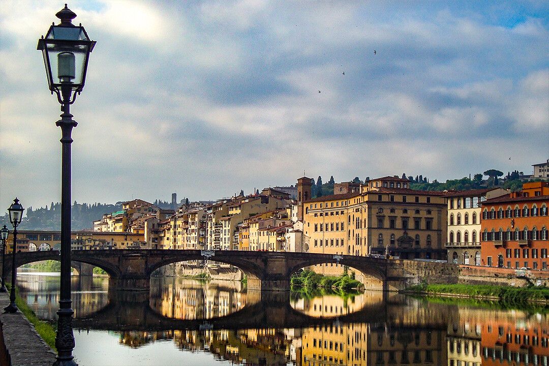 Renaissance Bridge In Florence Italy Art Wall Decor Jigsaw Puzzle