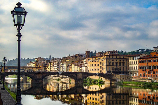 Renaissance Bridge In Florence Italy Art Wall Decor Jigsaw Puzzle