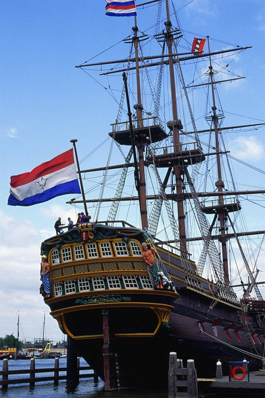 Replica Of The East India Boat The Amsterdam Print Jigsaw Puzzle