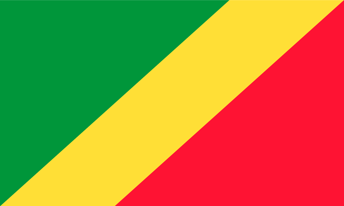 Republic Of The Congo Flag Print Poster