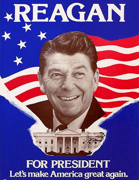Republican Conservative Ronald Reagan Presidential Campaign Magnet Magnet