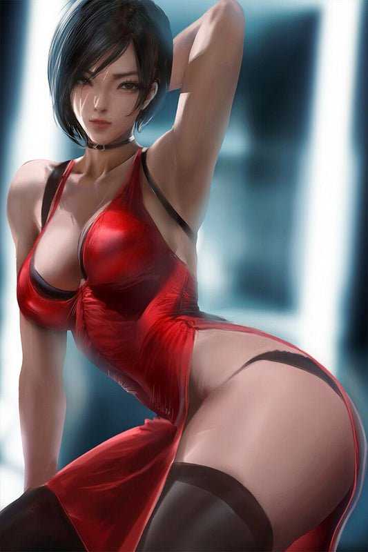 Resident Evil 2019 Ada Wong Biohazard Game Jigsaw Puzzle