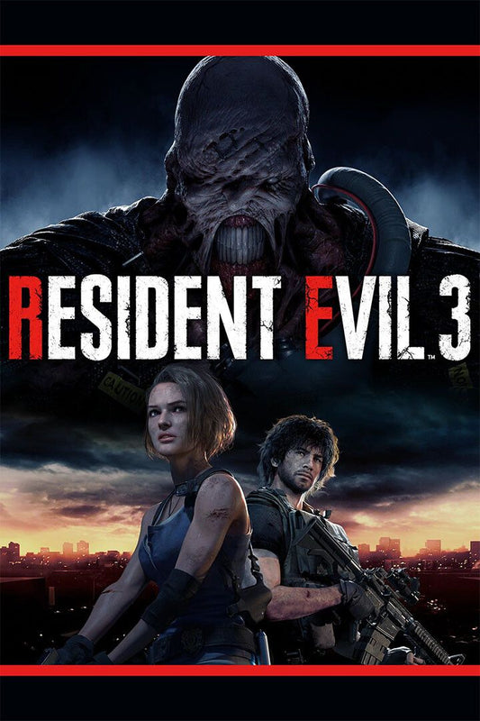 Resident Evil 3 Nemesis Remake Gaming Action Jigsaw Puzzle