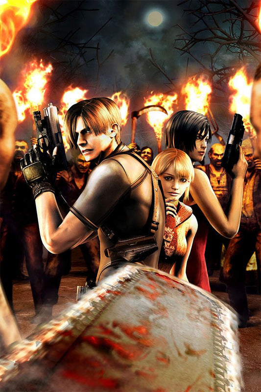 Resident Evil 4 Movie Action Thriller Print Jigsaw Puzzle