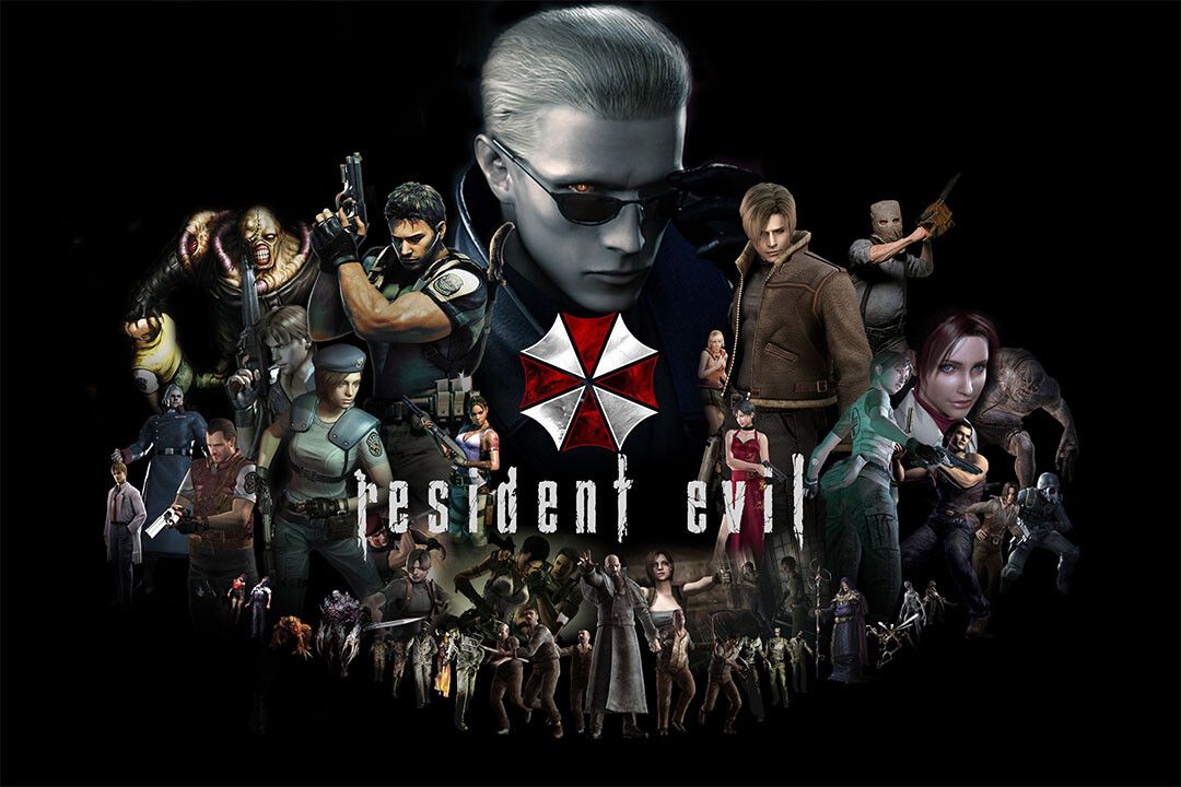 Resident Evil Mash Up Video Games Fantasy Jigsaw Puzzle