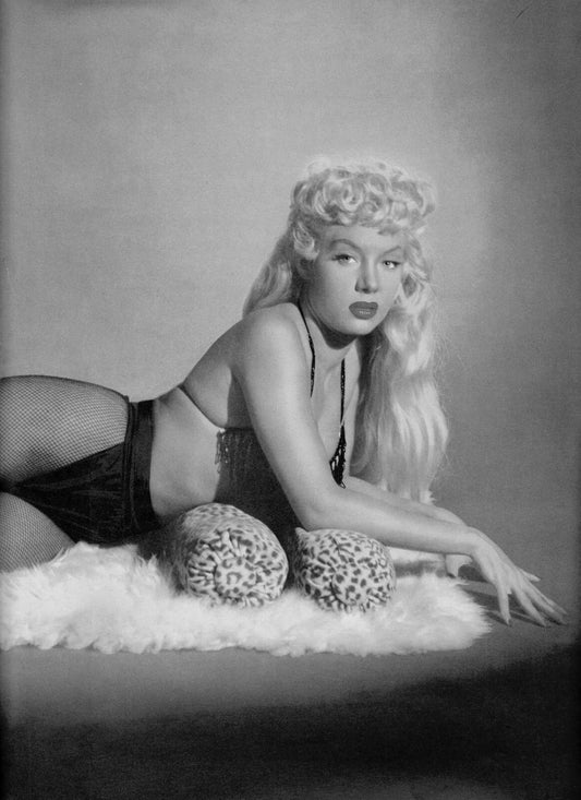 Retro Burlesque Model Lilly Christine Classic Pin Up Picture Poster Photo