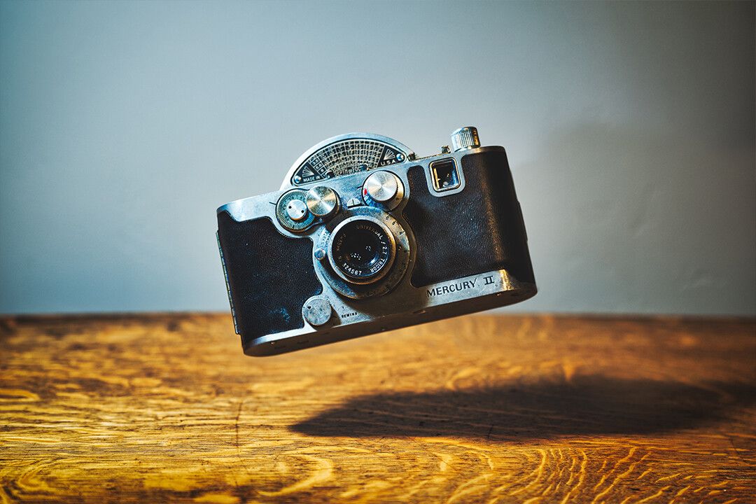 Retro Jigsaw Puzzle Camera Above Wooden Table Art Wall Decor Jigsaw Puzzle