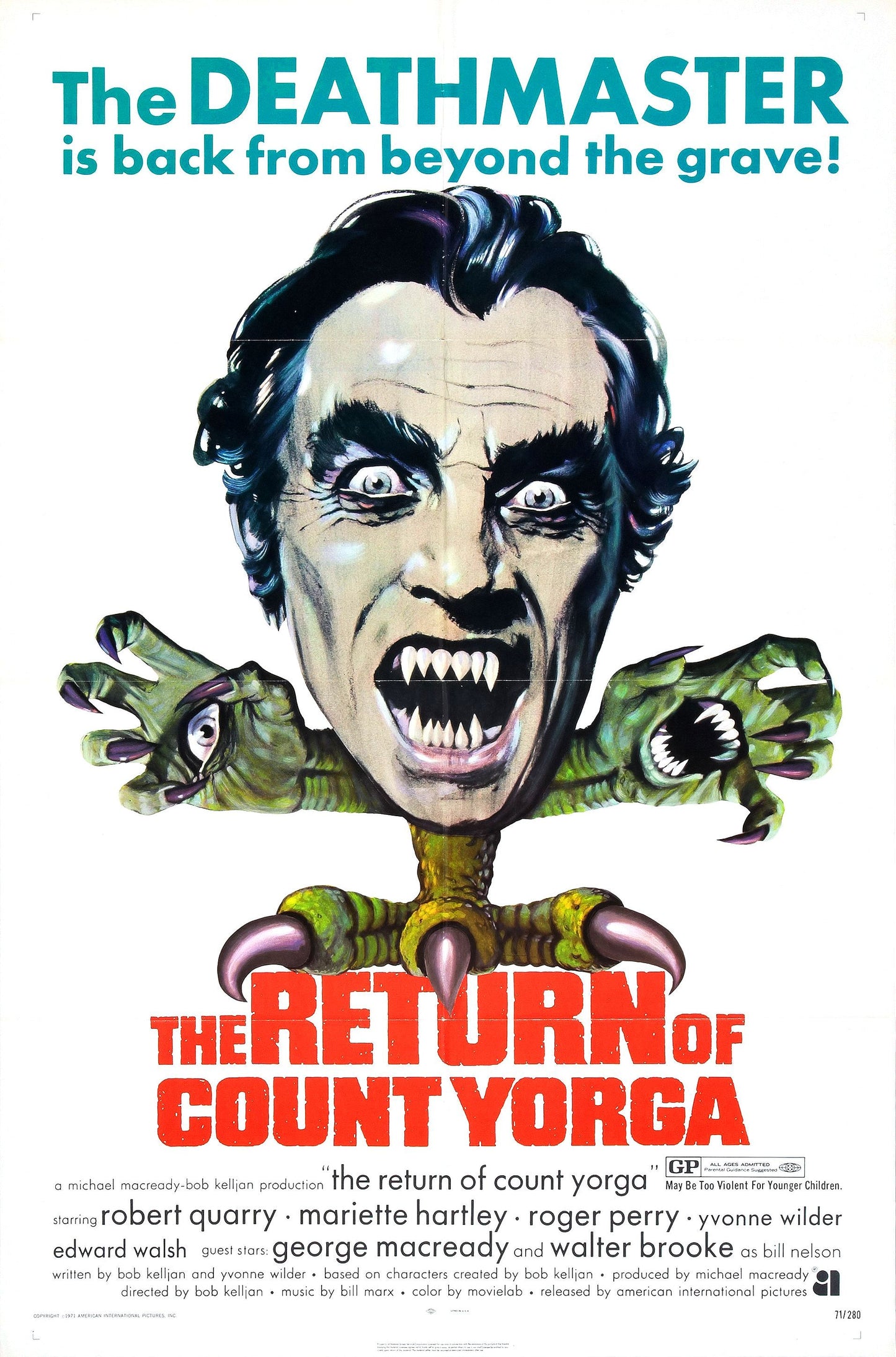 Return Of Count Yorga 01 Movie Magnet
