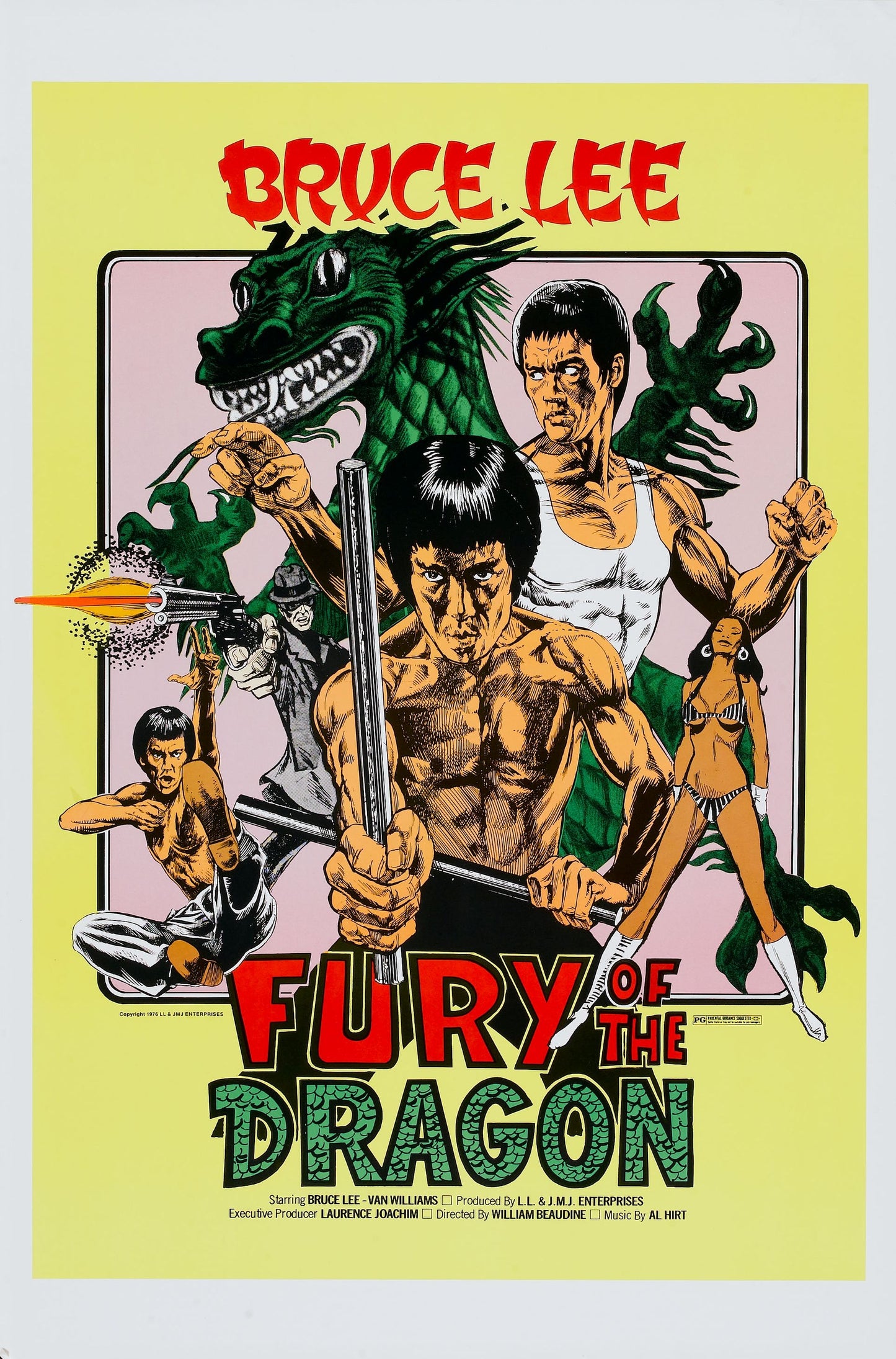 Return Of Dragon 02 Movie Magnet