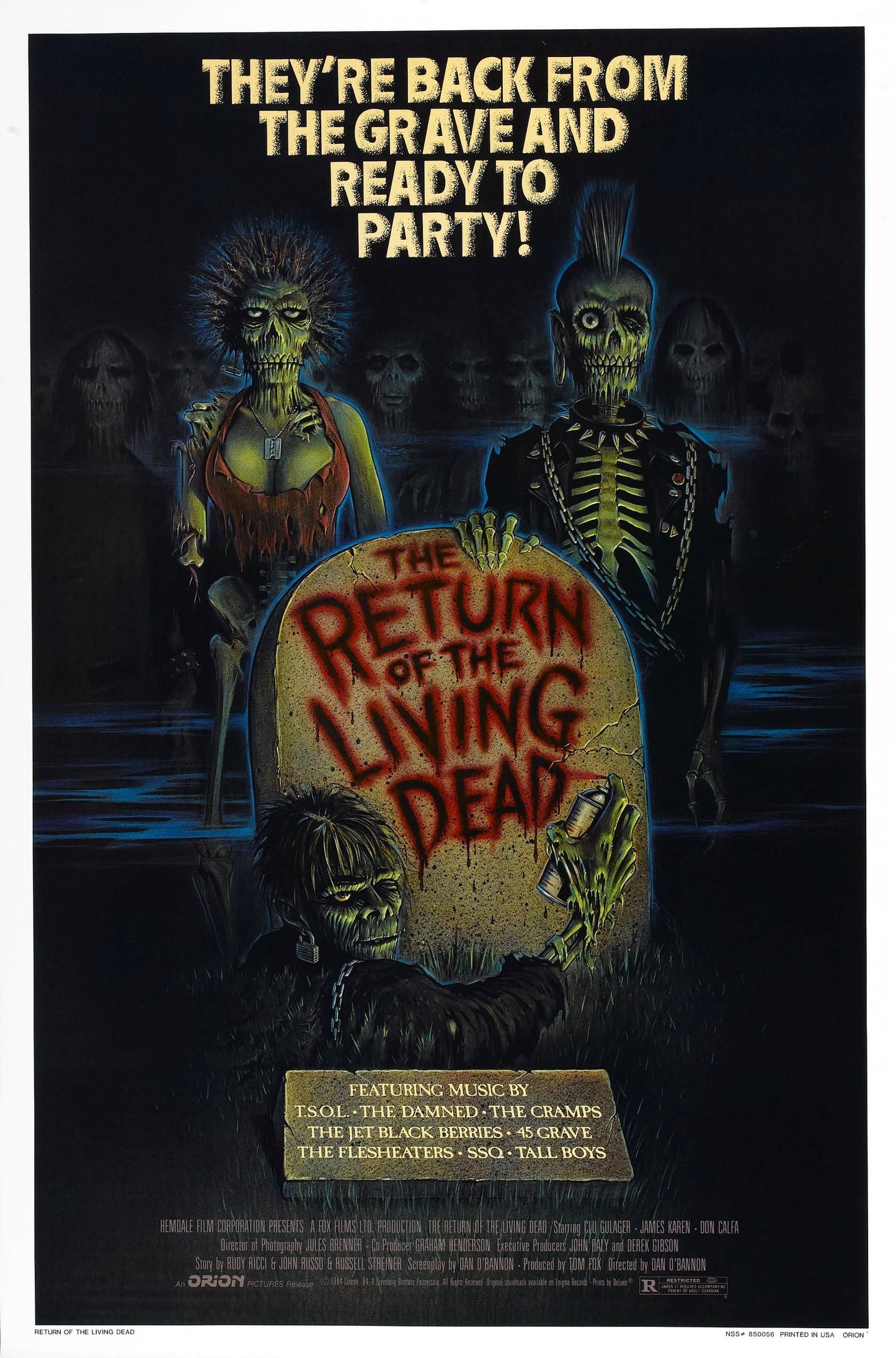 Return Of Living Dead 1 01 Movie Magnet