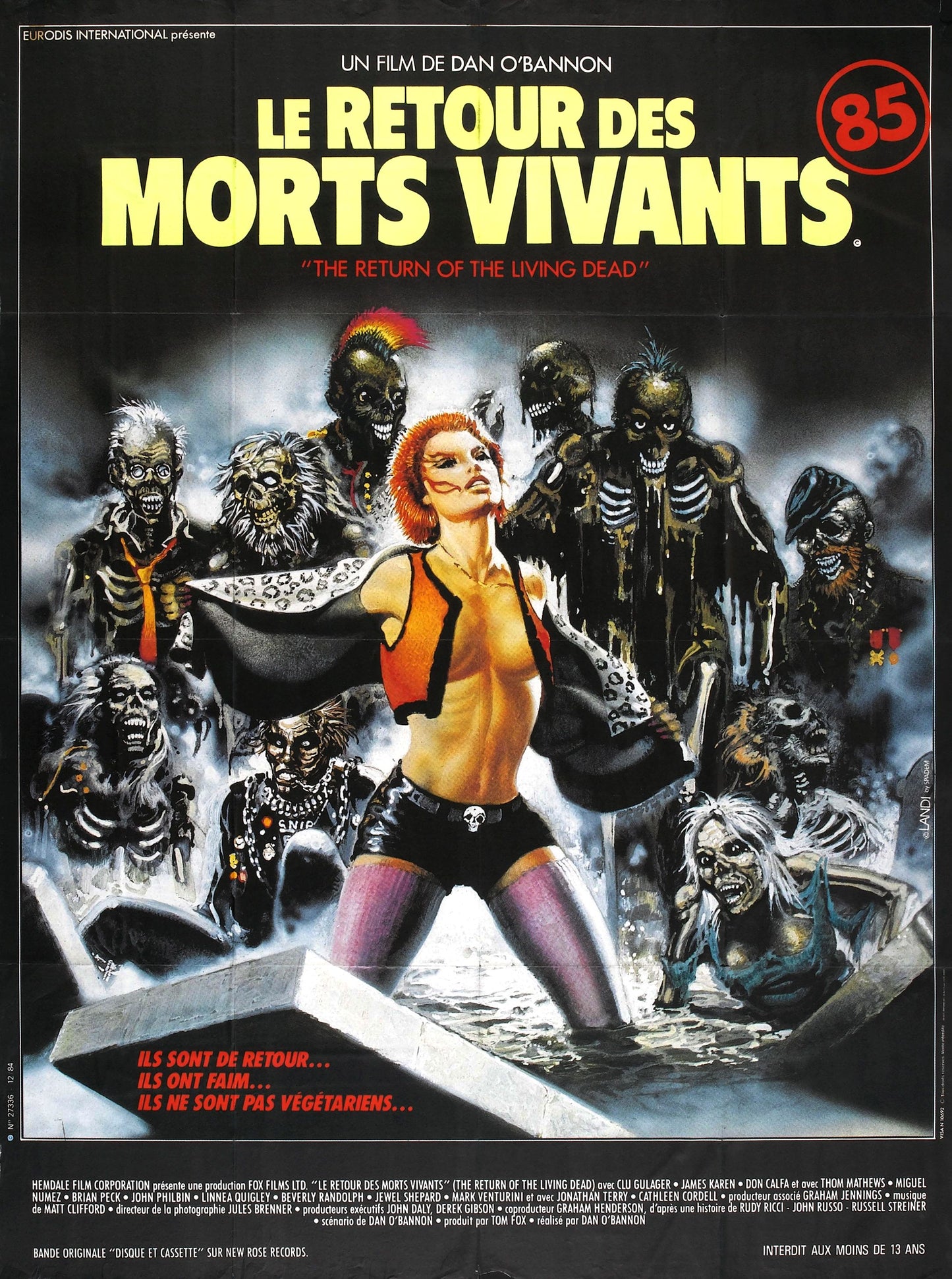 Return Of Living Dead 1 02 Movie Magnet