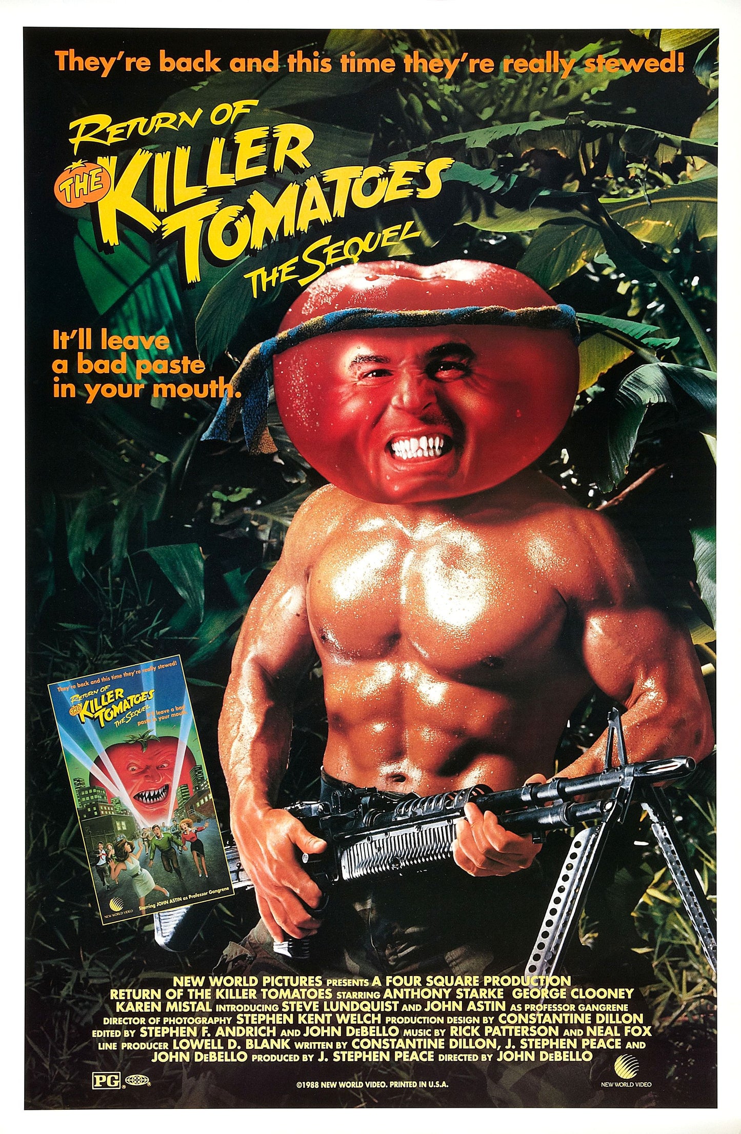 Return Of The Killer Tomatoes 02 Movie Magnet