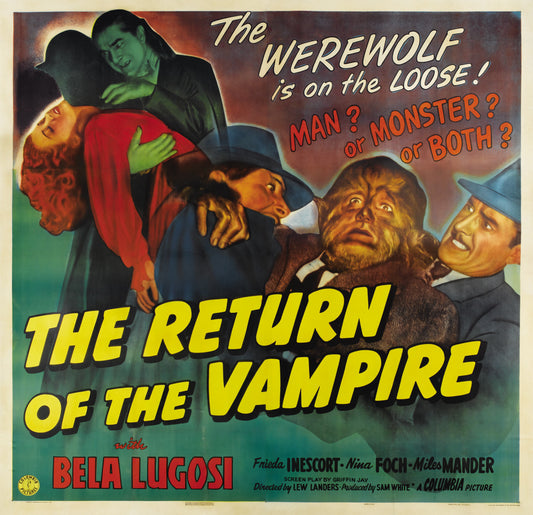 Return Of Vampire 1944 02 Movie Magnet