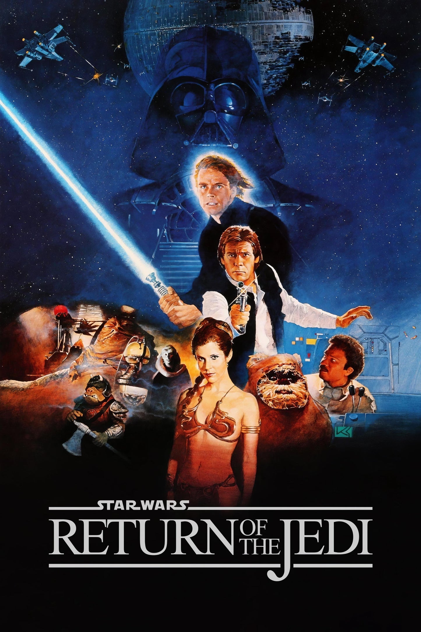 Return Of The Jedi (1983) Movie Poster