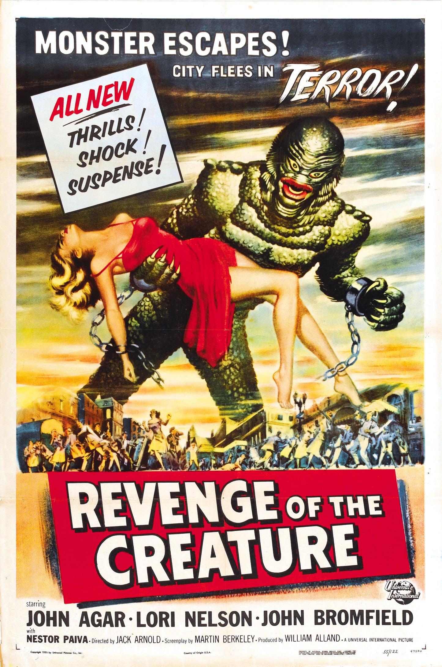 Revenge Of Creature 01 Movie Keychain