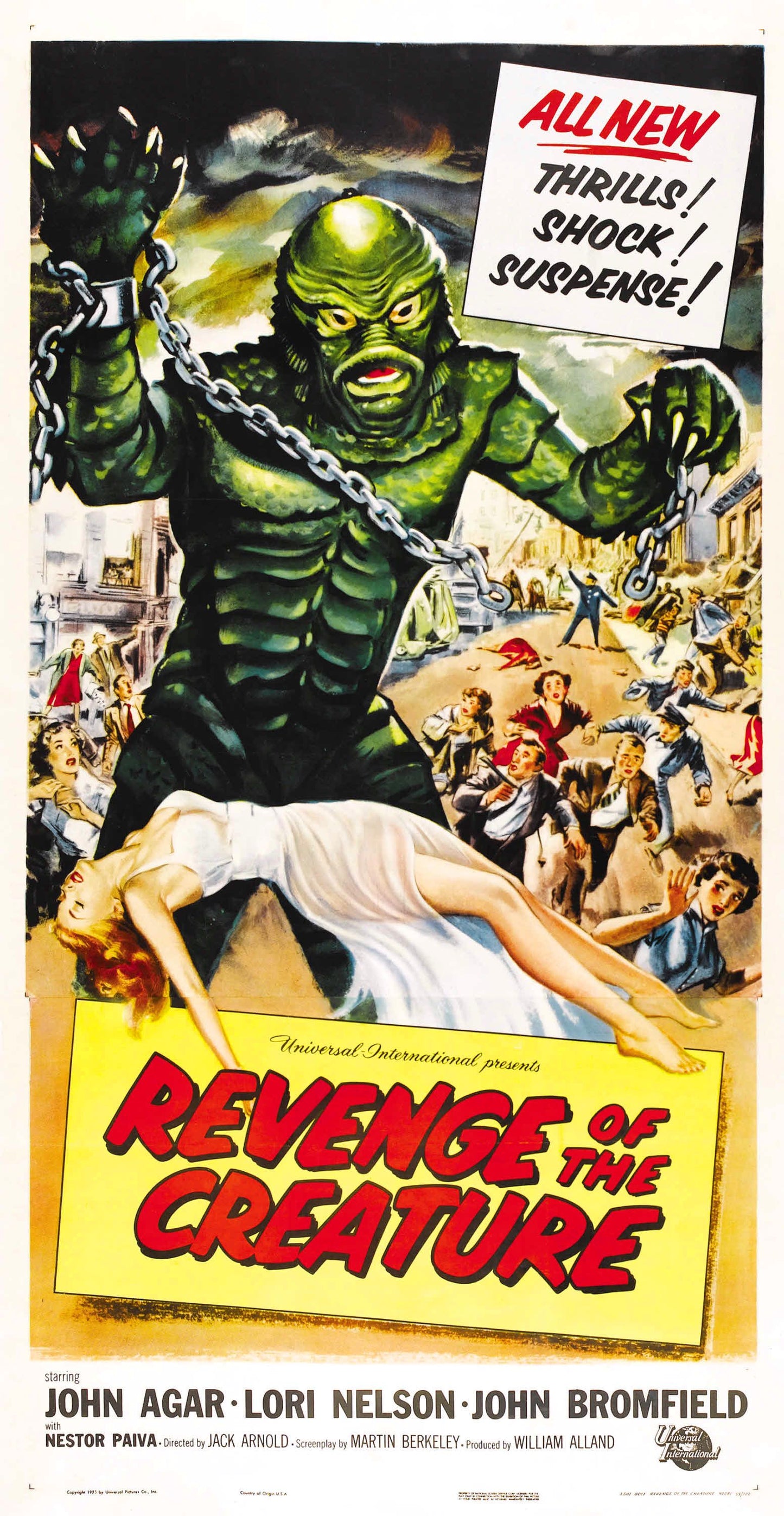 Revenge Of Creature 02 Movie Magnet