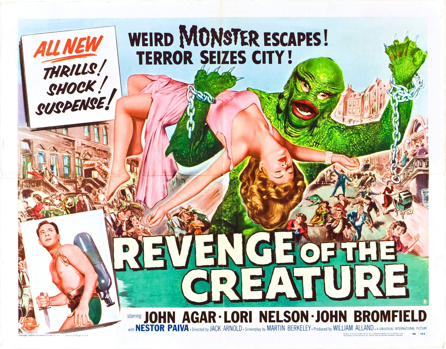 Revenge Of Creature 04 Movie Magnet