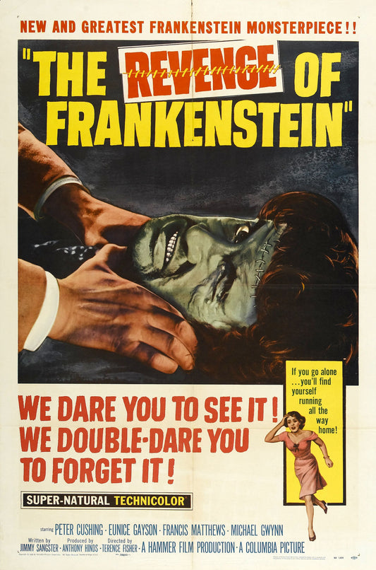 Revenge Of Frankenstein 01 Movie Magnet