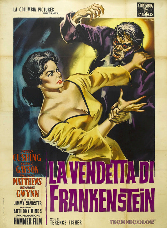 Revenge Of Frankenstein 05 Movie Magnet