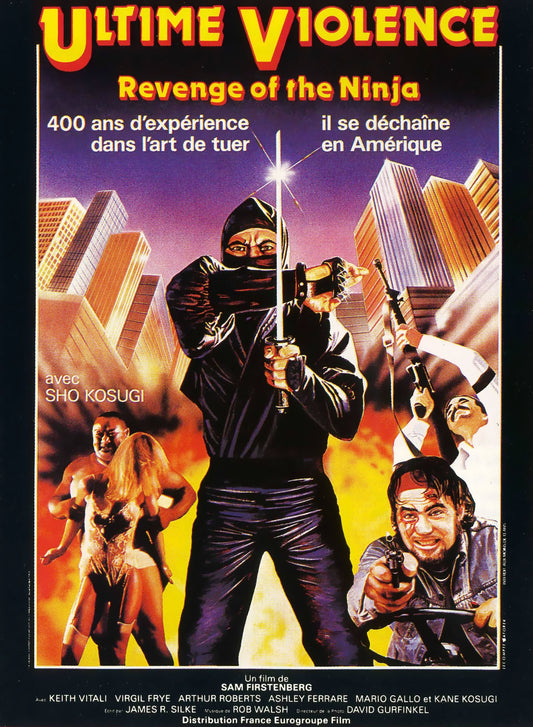 Revenge Of Ninja 03 Movie Magnet