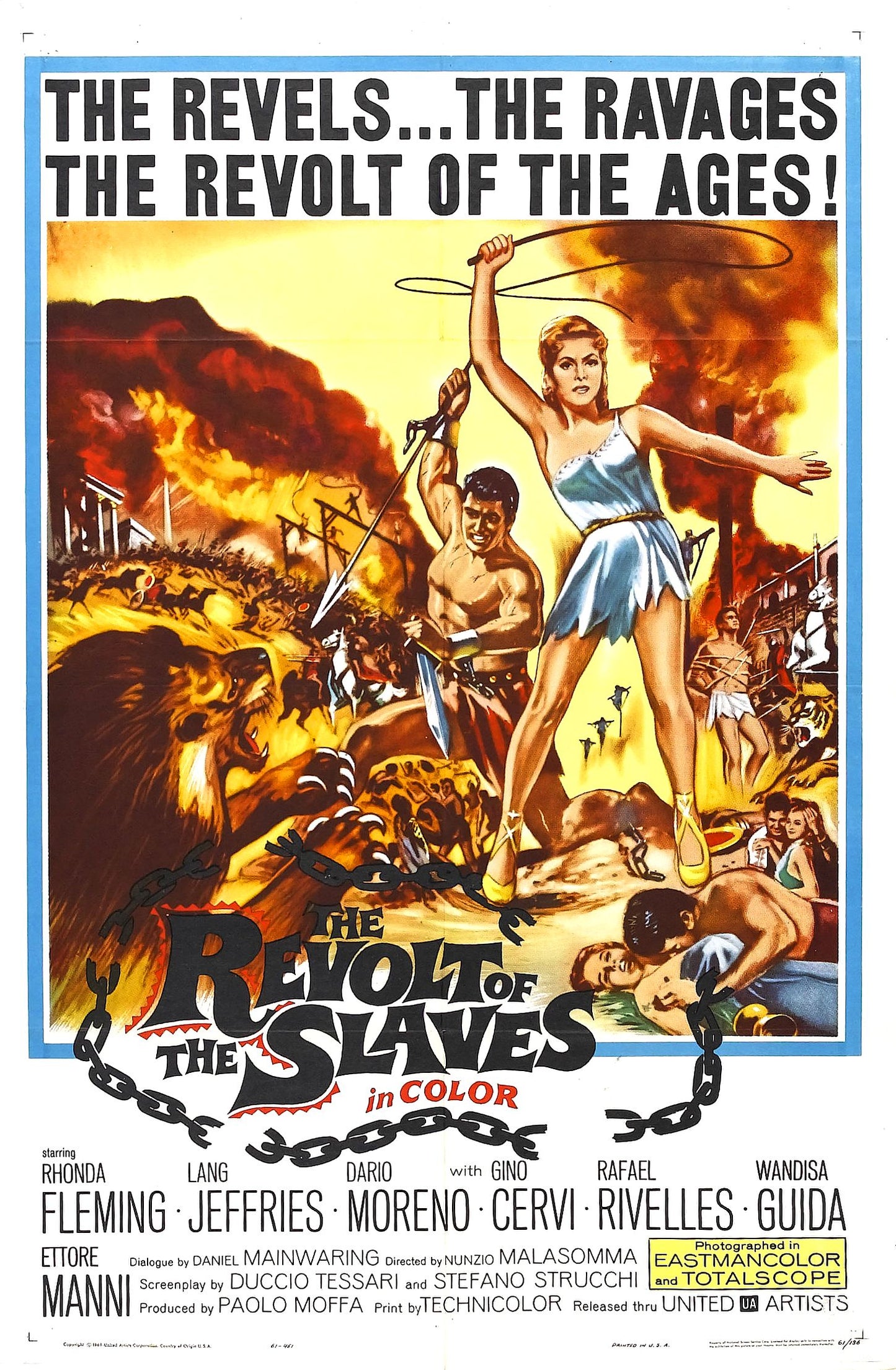 Revolt Of Slaves 01 Movie Keychain