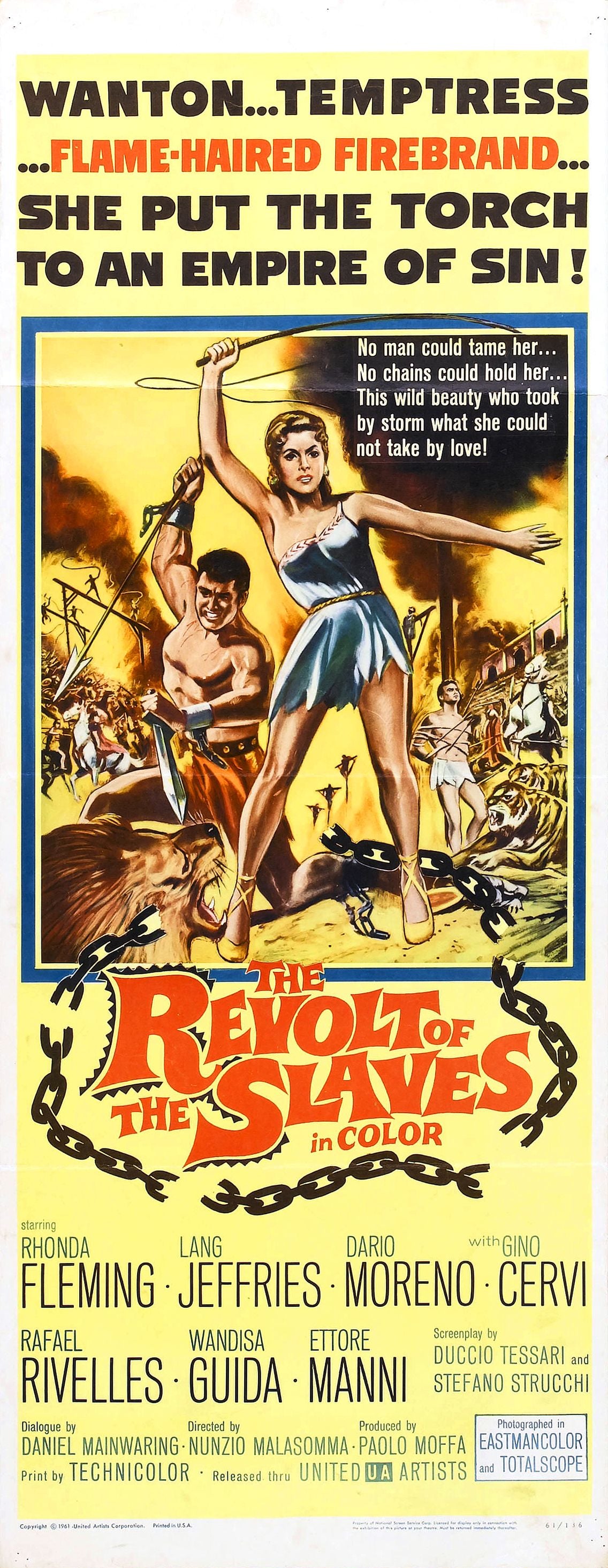 Revolt Of Slaves 03 Movie Keychain