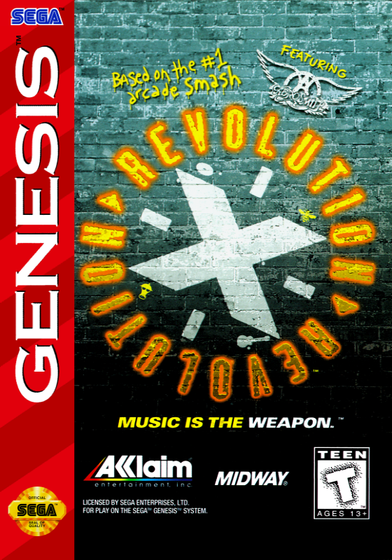 Revolution X (Usa) Genesis Print Poster